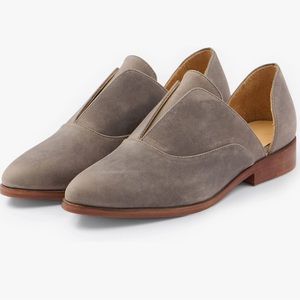 Nisolo Emma d'Orsay Oxford in Grey size 8.5